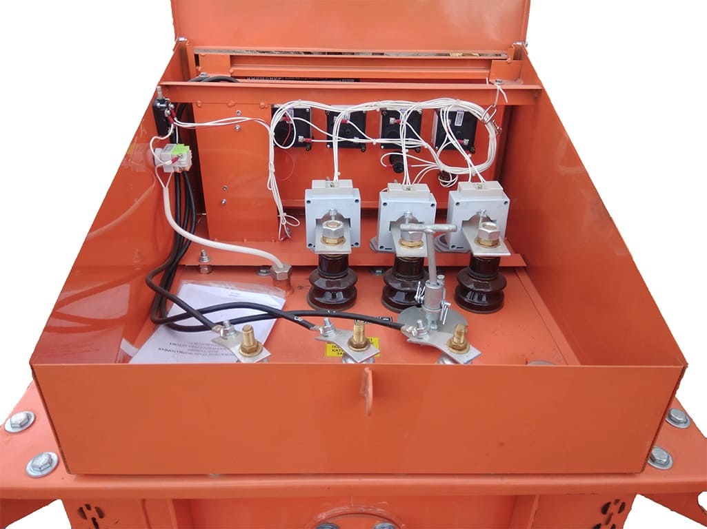 Трансформатор для прогрева бетона КТПТО-80.0 масляный Арктика