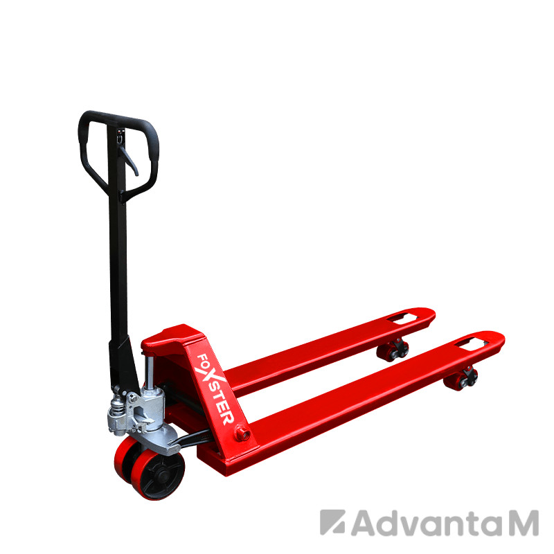 Тележка гидравлическая с удлиненными вилами FOXSTER AC25 (вилы 2 метра)