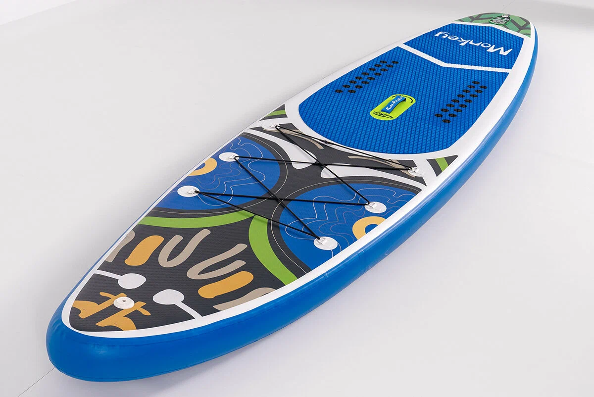 Доска надувная Sup board с веслом двухслойная